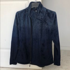 The North Face Blue Ombré Fleece Jacket